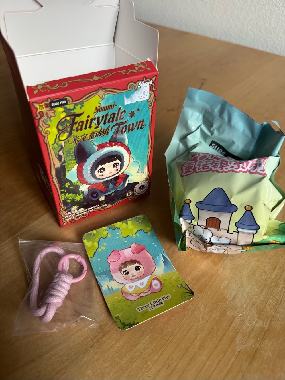 Fairytale Town blind box- Three Little Pigs